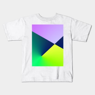 blue purple green texture Kids T-Shirt